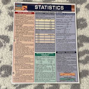 Statistics QuickStudy Reference Guide